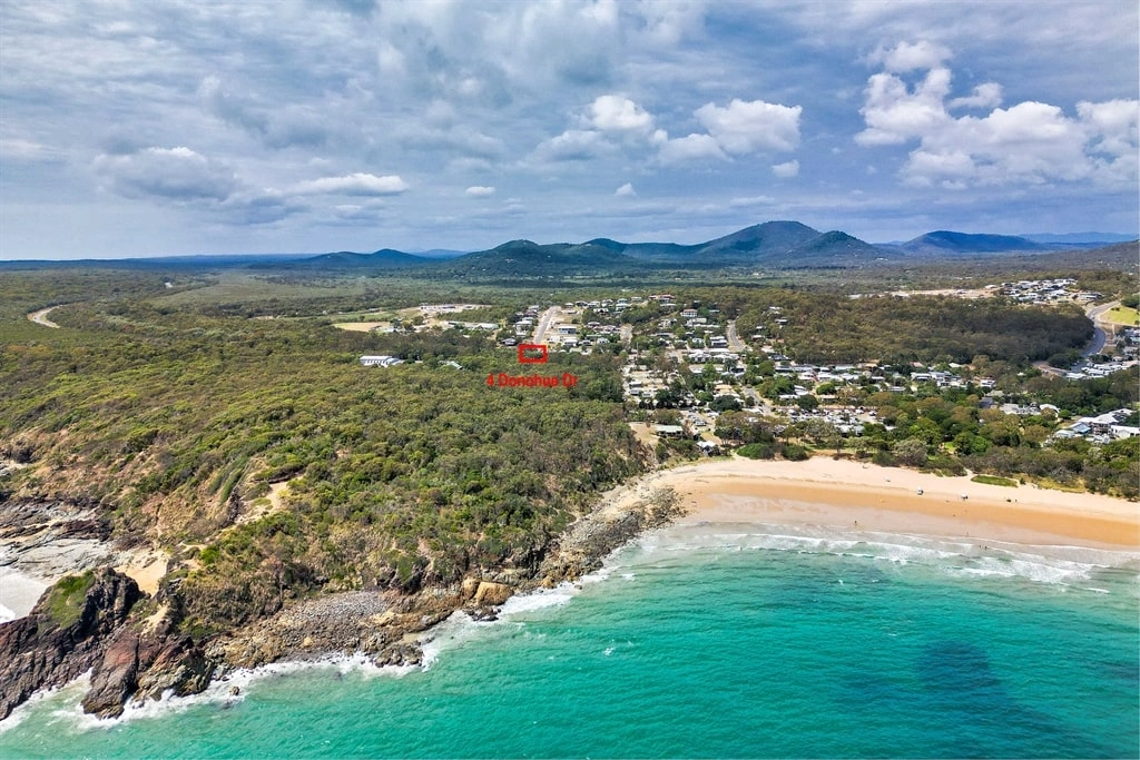 Panoramic Lookout over Agnes Water Beach – Near Bustard Bay Lookout, QLD